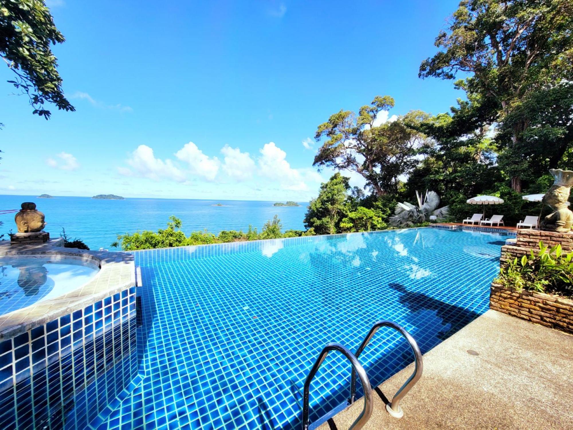 Koh Chang Cliff Beach Resort Bagian luar foto